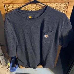 Dark grey carhartt short sleeve